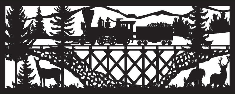 72" Train Panel