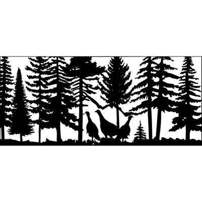 28 x 60 Three Turkeys - AJD Designs Homestore