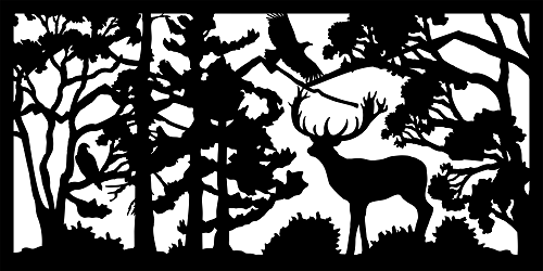 60" Two Eagle Buck Mountain